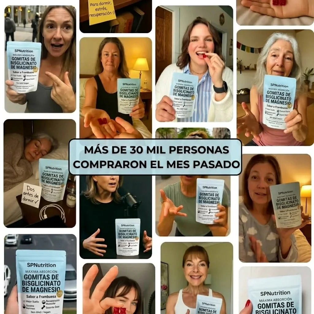 Gominolas de bisglicinato de magnesio de SPNutrition