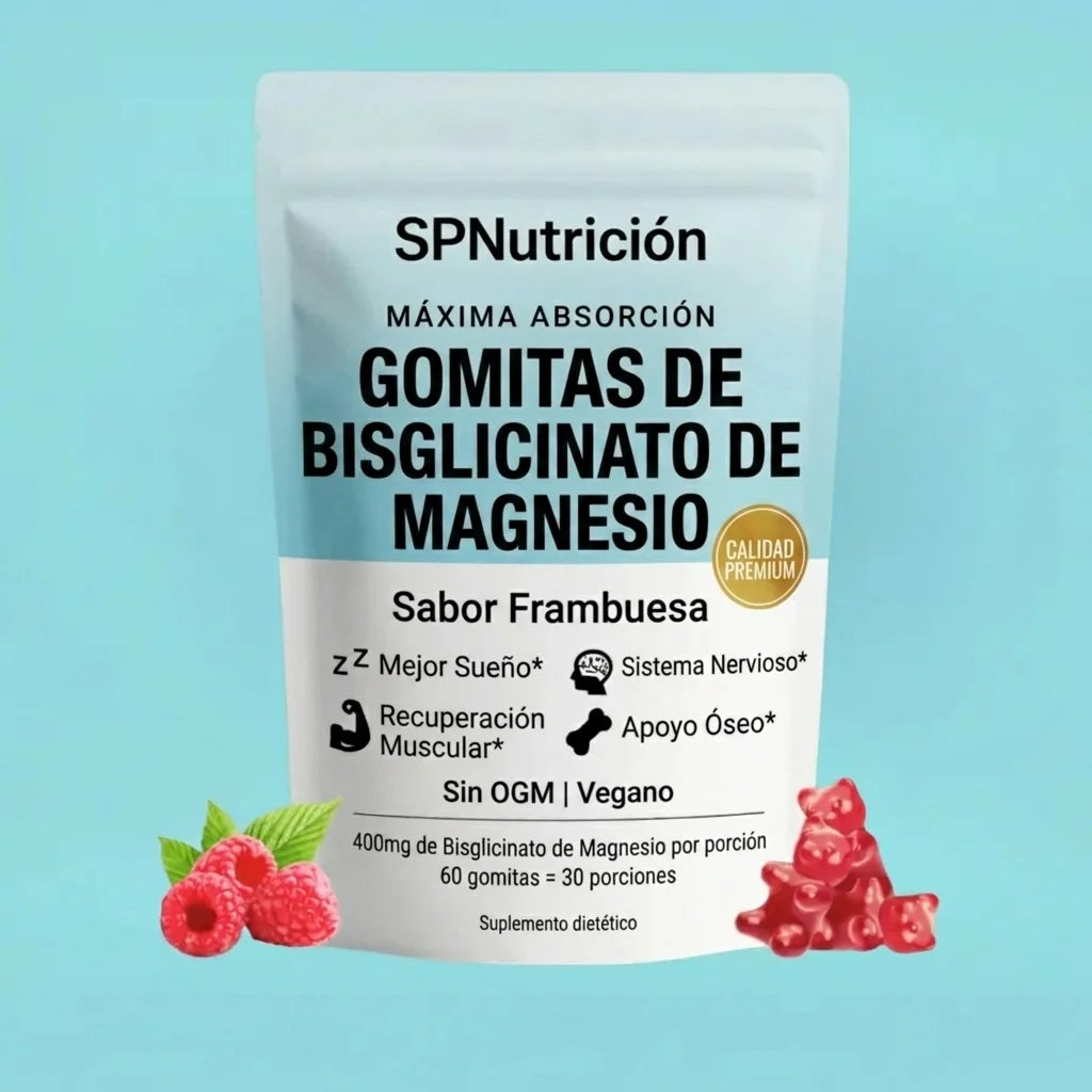 Gominolas de bisglicinato de magnesio de SPNutrition